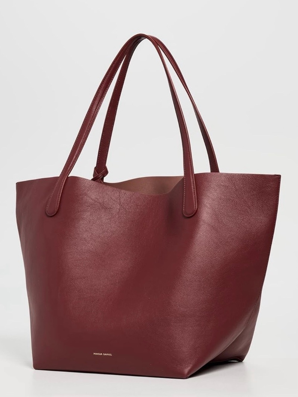 NWT Mansur Gavriel Everyday Soft Tote Oxblood/Rosewood